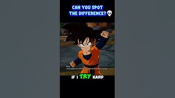 Can You Spot The Difference?! #knockout #sparkingzero #crashout
