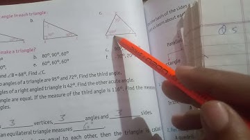 CLASS 5 SUB MATHS CHAPTER 13 EX 13.1 TRIANGLES QUADRILATERALS AND CIRCLES