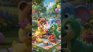 Sharing is Caring! 🍎 Zuzu &amp; Friends Picnic Adventure | Kids Learning Video