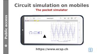 Online Circuit Simulation For Mobiles A Users Guide For The Pocket Simulator.