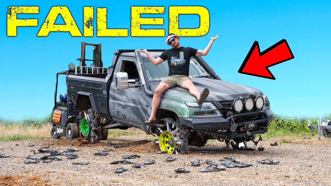Patrol On Thong Wheels, FAILS Miserably 👹