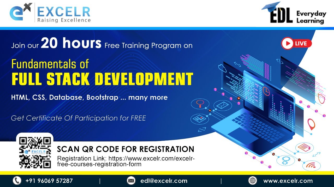 Fundamentals of Full Stack Development |EDL| Day 1 - YouTube