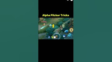 Alpha Flicker Tricks Mobile legends Tutorial #ml2b #alpha #tutorial #shorts #mlbb #mobilelegends