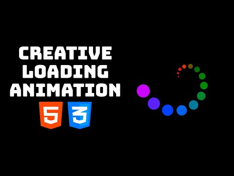 ✅ Loading Animation usando CSS & HTML