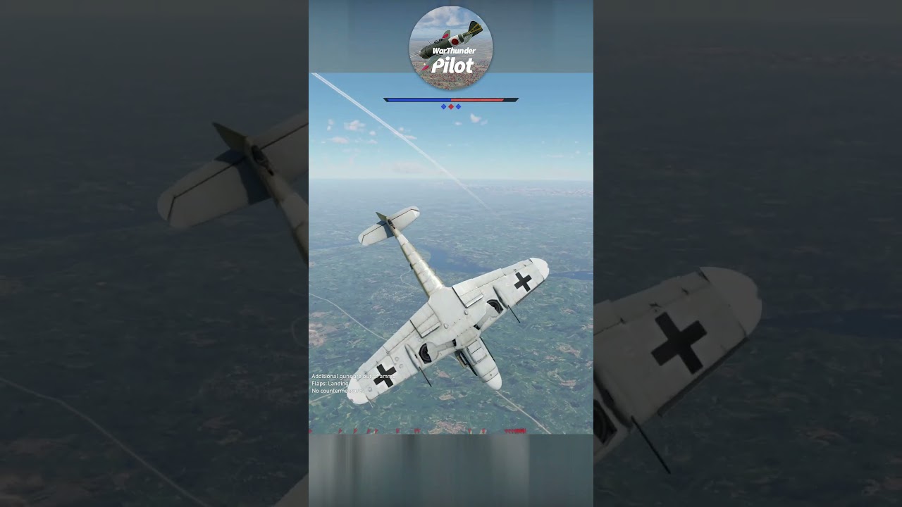 Dogfight! Bf-109 vs 2 P-63s (