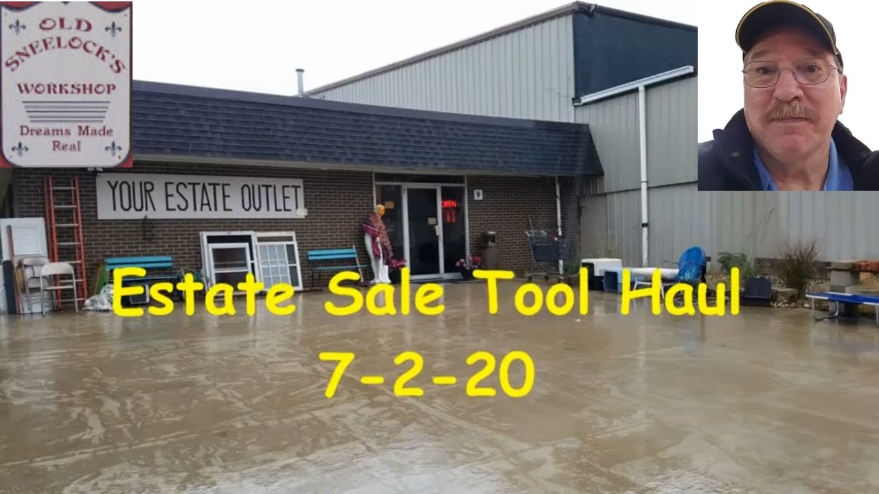Estate Sale Barn Finds In Schoolcraft 7220 YouTube