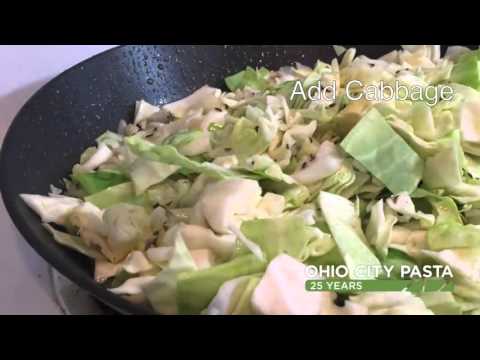 Cabbage Noodles using Ohio City Pasta sheets