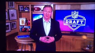 Celebrity Roger Goodell booed in NFL virtual draft 2020 Profile