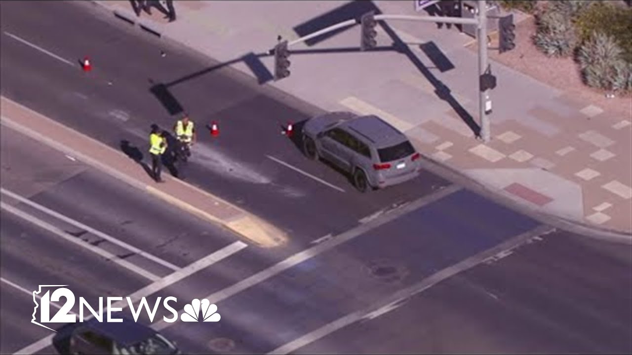 Pedestrian in critical condition after Mesa crash - YouTube