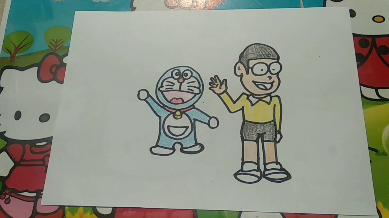  cara  menggambar  anime doraemon dengan  mudah  YouTube