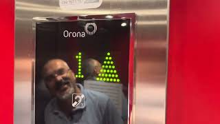 Ascenseur Orona - Collège Notre-Dame Des Oiseaux - Rue Michel-Ange, Paris, France