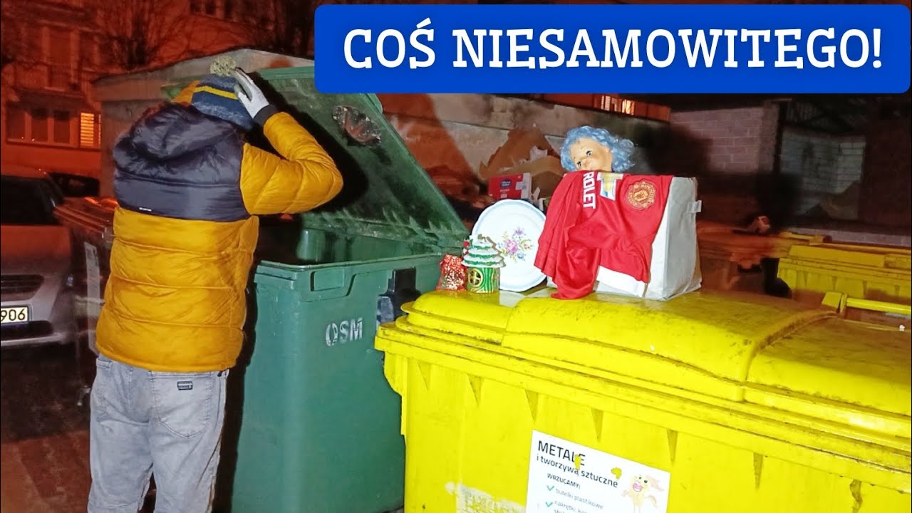 Co ludzie wyrzucają do śmieci #73 Znalazłem 100 MEGA RZECZY na śmietniku! Skarby PRL