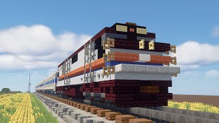Minecraft Amtrak P30CH Phase II Train Tutorial