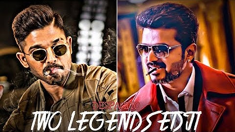Allu Arjun X Vijay Thalapathy | Despacito | Alight motion xml preset | #attitude #alluarjun #bunny