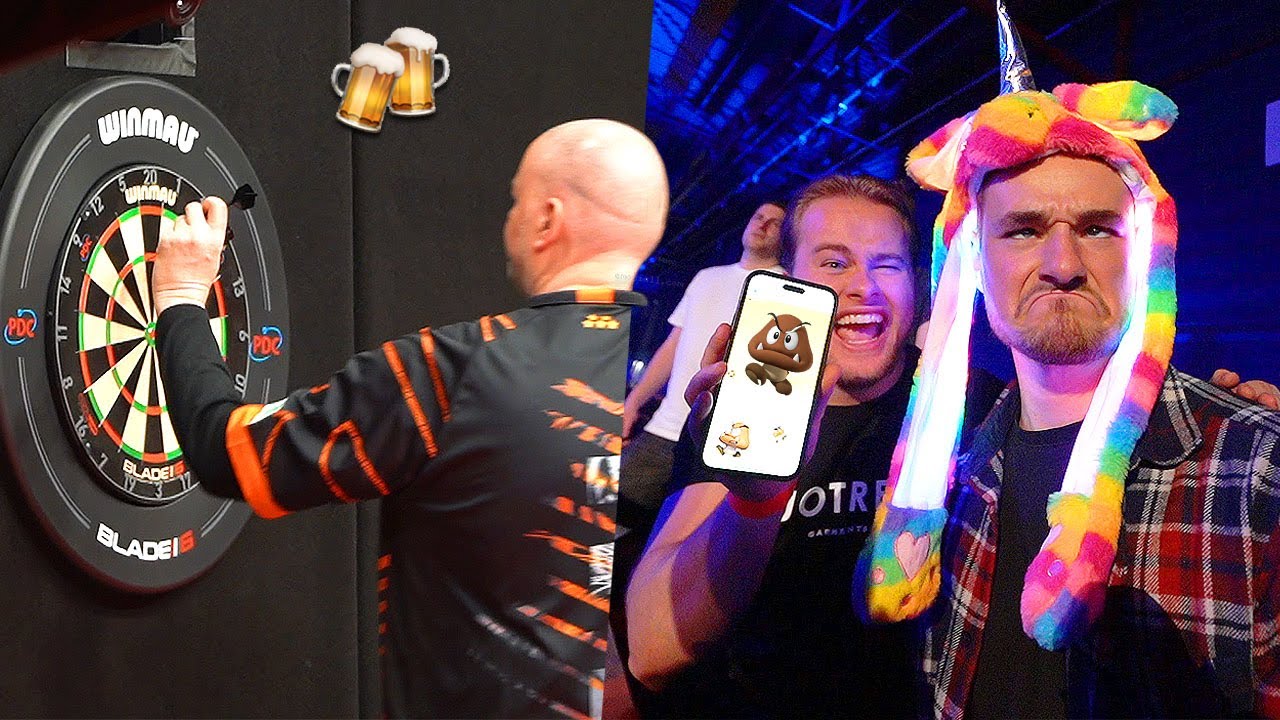 FEESTEN BIJ EEN DART TOERNOOI!