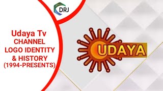 Udaya TV Idents (1994 - PRESENTS) || Channel Logo Identity & History With DRJ PRODUCTION