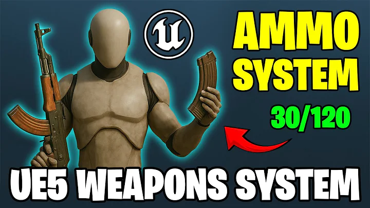Unreal Engine 5 Weapon System Tutorial: How To Make a Complete Gun Ammo System with HUD Counter