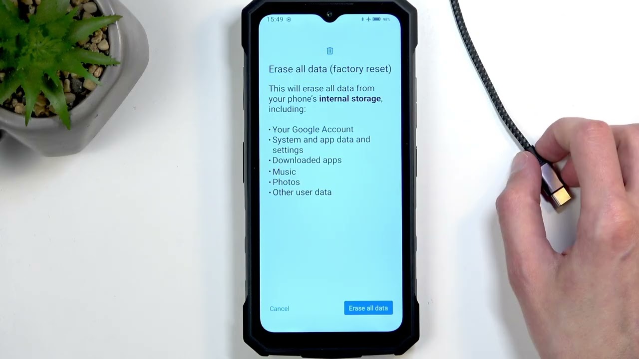 DOOGEE Fire 7 – Как выполнить сброс до заводских настроек