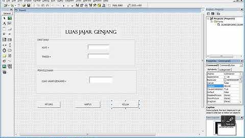 TUTORIAL MEMBUAT RUMUS JAJAR GENJANG BERBASIS APLIKASI VISUAL BASIC (RAMON DASINGA, 6.A)