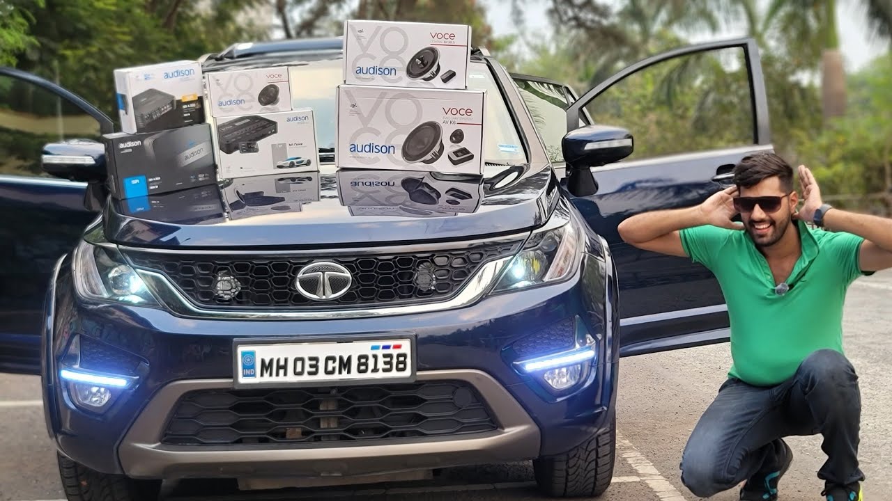 TATA HEXA WITH INDIA'S BEST AUDIO UPGRADE (AUDISON FORZA), ROLLS ROYCE ROOF & VANILLA INTERIOR