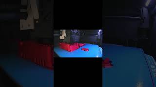 3D Printed PLA Yeti Box in Red Time Lapse Clean & Satisfying Print! #3DPrinting #PLA #Shorts #yeti