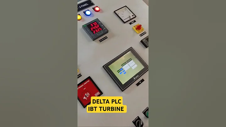 DELTA PLC IBT PROJECT #industrialautomation #electrical #delta #plc #acbbreaker #vfd #turbine #dcs