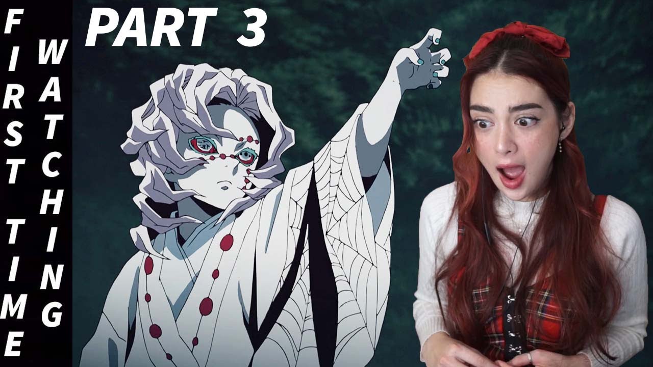 PART 3 Demon Slayer Reaction - First Time Watching