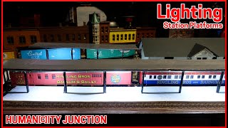 7 | DCC Controlled Model Railroad Lighting | Train Station Platforms | Just Plug | NCE Illuminator