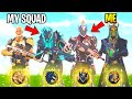 The mythic boss squad challenge in fortnite