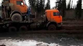 Дороги крайнего севера КОНЕЦ ЗИМНИКА RUSSIAN ROADS