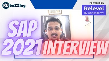 2021 Sap Labs Interview - Scholar@SAP - 2 Tech Rounds - Relevel by Unacademy