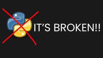 Het probleem met Python waar niemand over praat