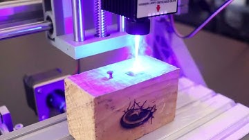 Como trabajar una Mini Maquina CNC con láser dual? 🔥⚡ CNC 1610 Alu Faomic Snp