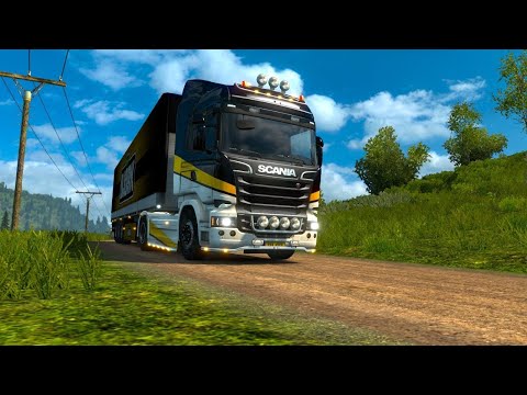 Видео: Euro Truck Simulator 2 ➤ Новые грузы и просто общаемся №4 . Едем в конвой.