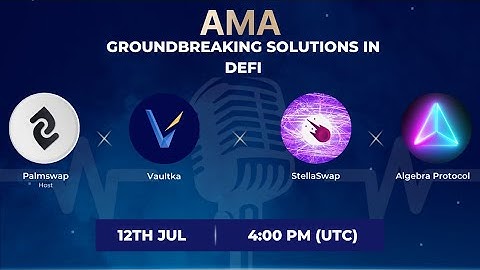 AMA#11 Groundbreaking Solutions in DeFi