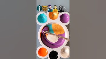 Guess The Mixed Color of Squid Game 2 part77 #colormixing #satisfying #squidgame2 #asmr