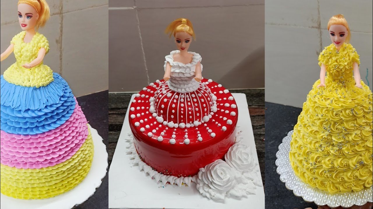 Most Beautiful Barbie Doll Cake