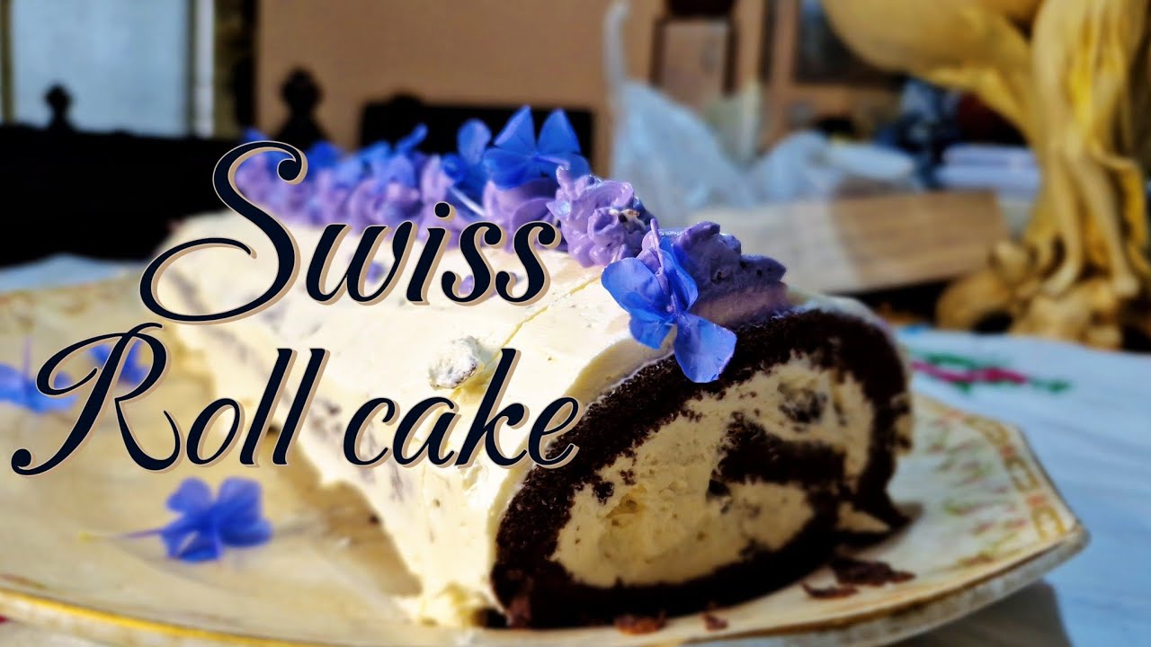 The perfect Swiss roll cake - no cracks, super soft & fluffy!