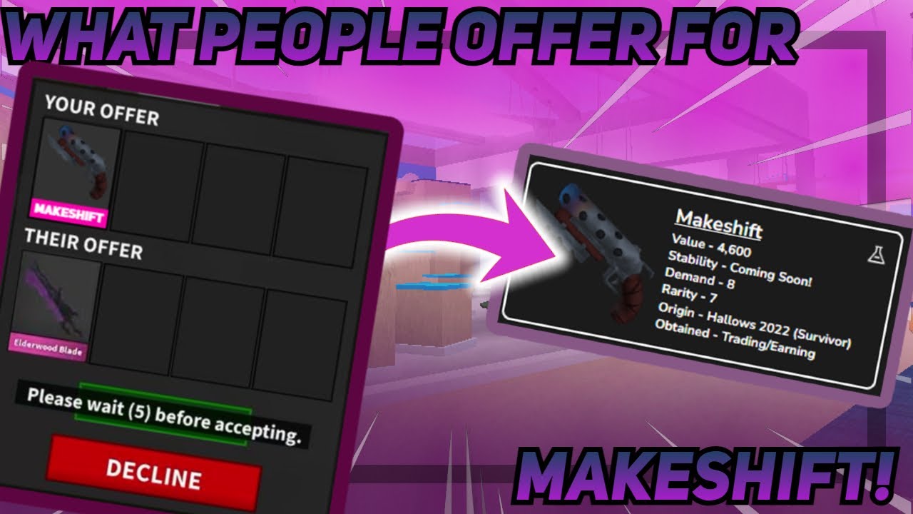 What Do People Offer for MAKESHIFT! MM2 Trading! 