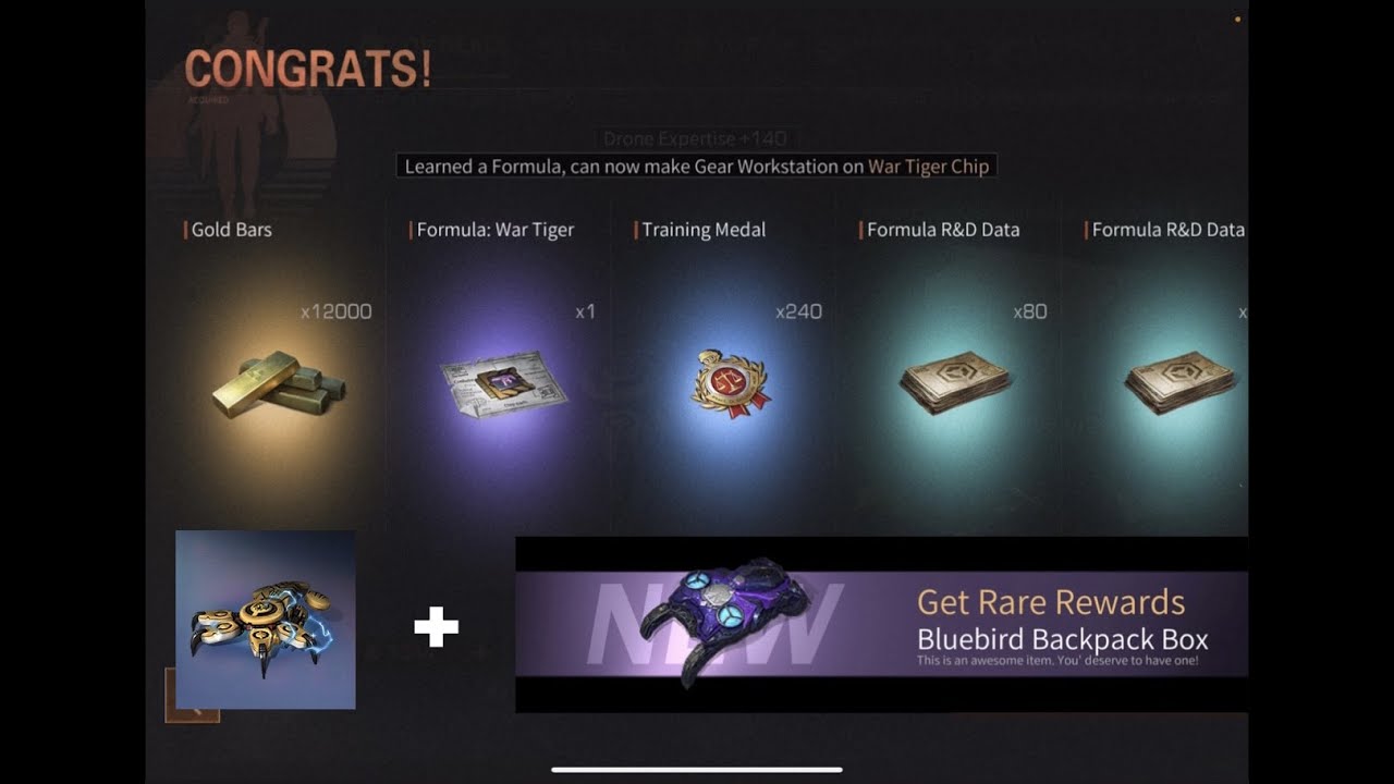 LifeAfter | 200$+ Lucky Gift Box Gacha | War Tiger Drone + BlueBird