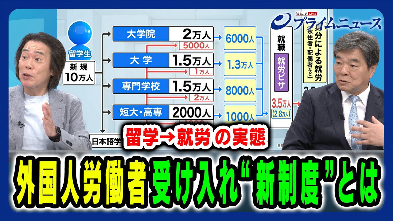 【外国人材受け入れの新制度とは】どのようなカタチで優秀な外国人材を迎え入れればよいのか 高橋進×海老原嗣生 2025/7/15放送＜後編＞