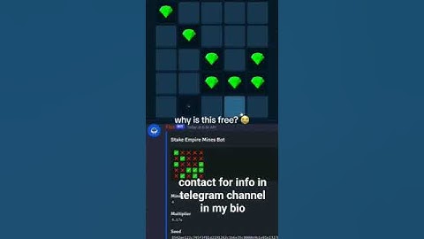 Stake Mines Predictor hack signal WOW 💰💰 contact for info in telegram channel in my bio