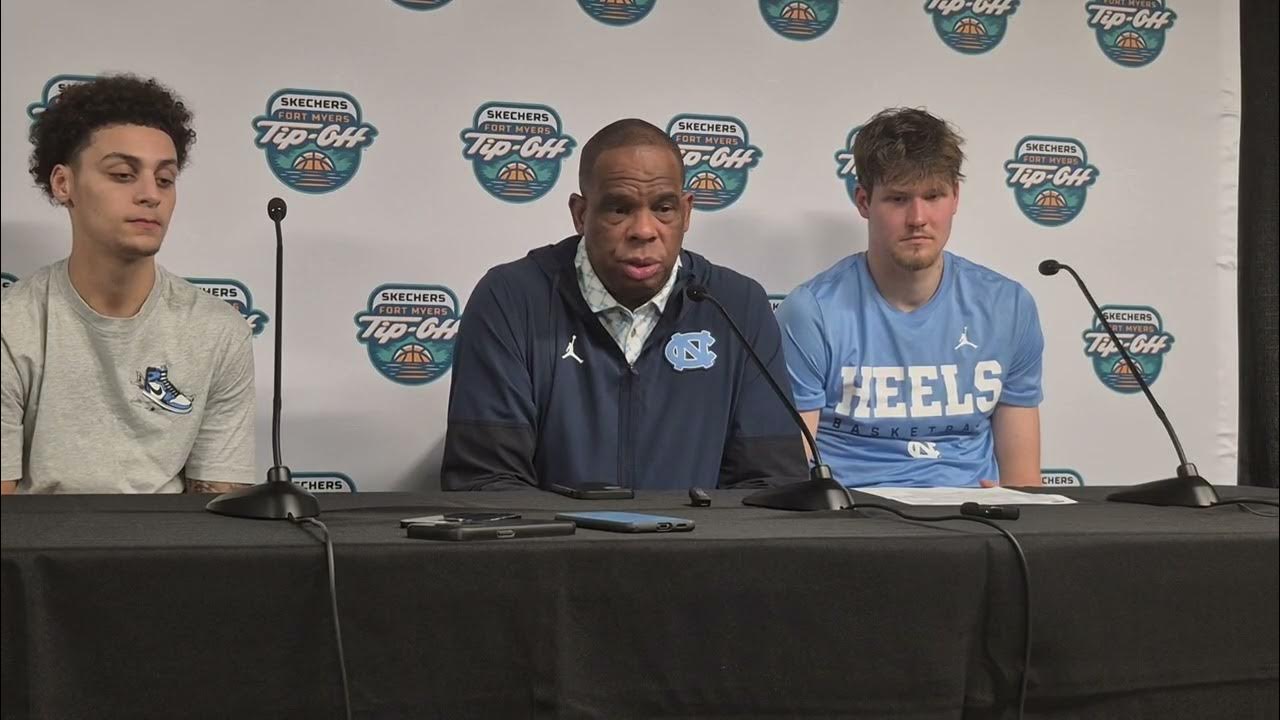 Video: Hubert Davis, Henri Veesaar, Kyan Evans Post-St. Bonaventure Press Conference