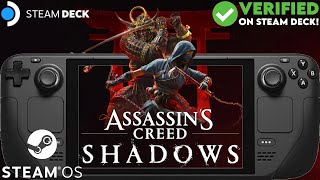 Steam Deck Assassins Creed Shadows #steamdeck #gamecheats #assassinscreedshadows