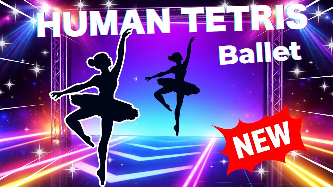 HUMAN TETRIS | Immersive Interactive Warm Up | Ballet Version