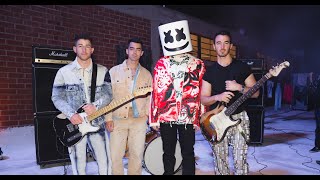 Leave Before You Love Me (Behind the scenes) Jonas Brothers & Marshmello