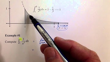 Improper Integrals ex 1 of 4
