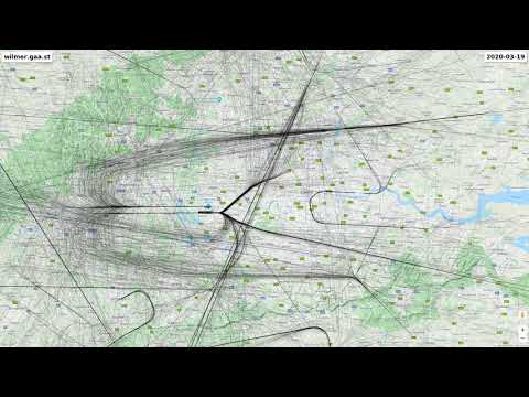 London air traffic evaporates during COVID-19 crisis