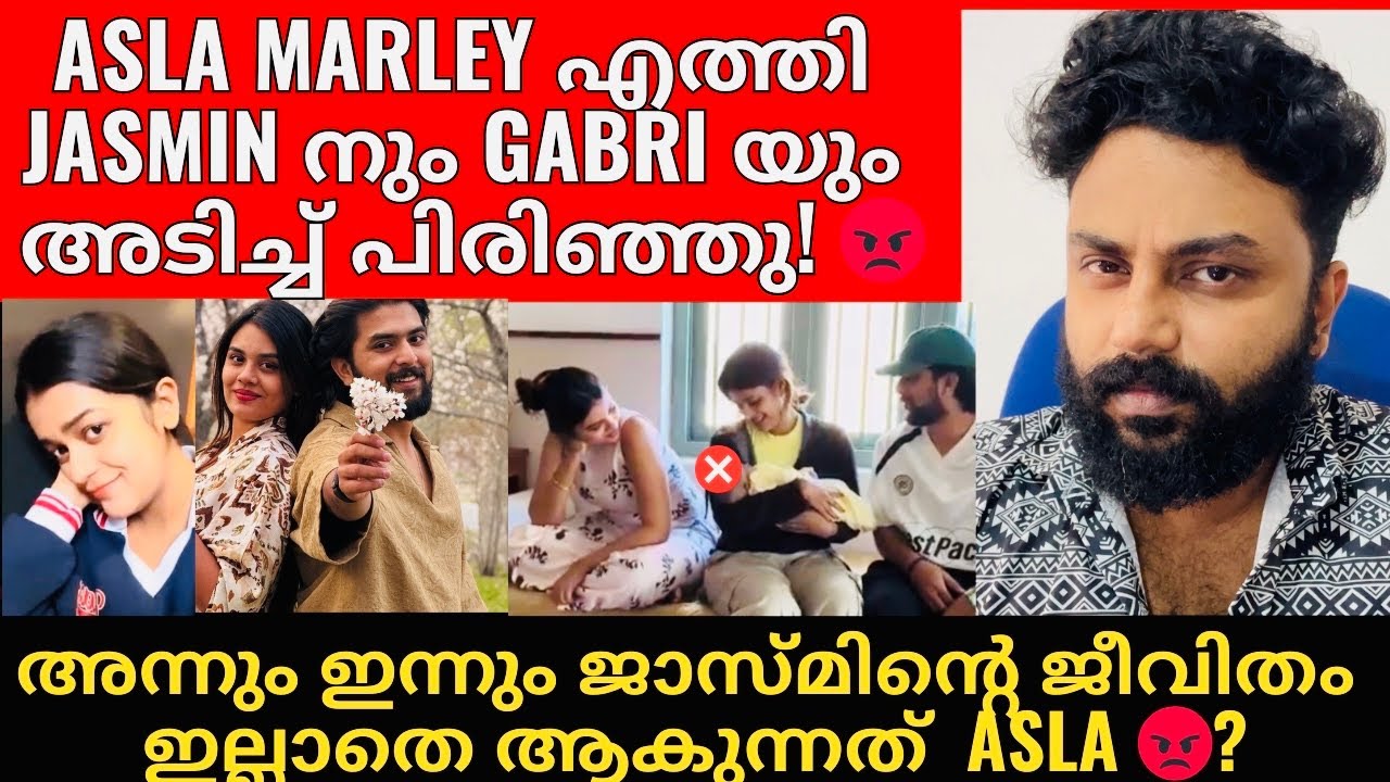 Jasmin jaffar | Gabri jose | Asla Marley | Asala യെ കിട്ടിയപ്പോൾ Gabri മോശക്കാരൻ ആയി മാറി 😂