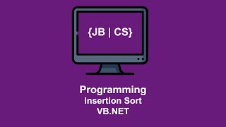 Coding the Insertion Sort VB.Net Wealth